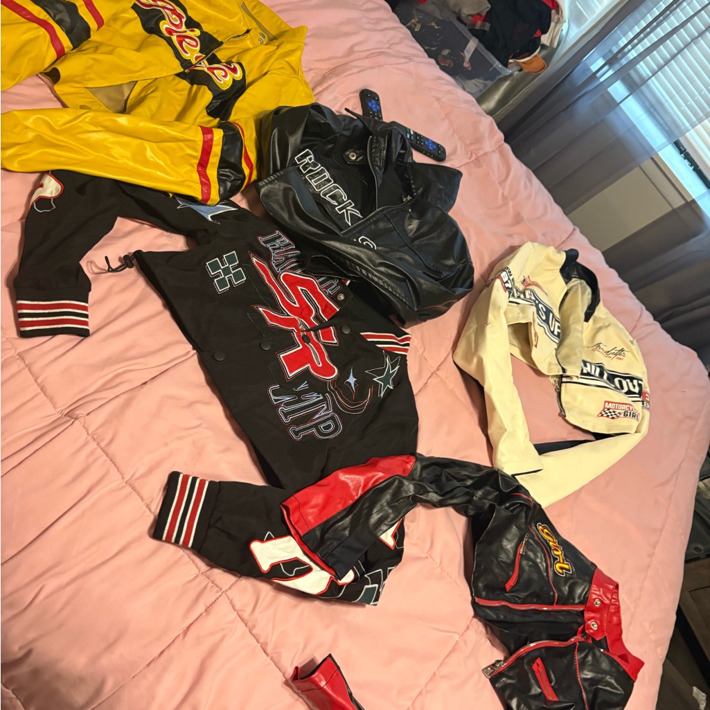 Women’s Colorful Racing Jackets Size Small